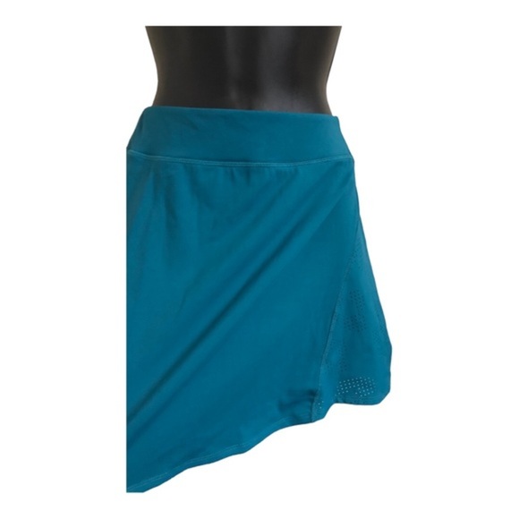Sincerely Jules teal tennis golf active mesh‎ skort size large new - Picture 9 of 14